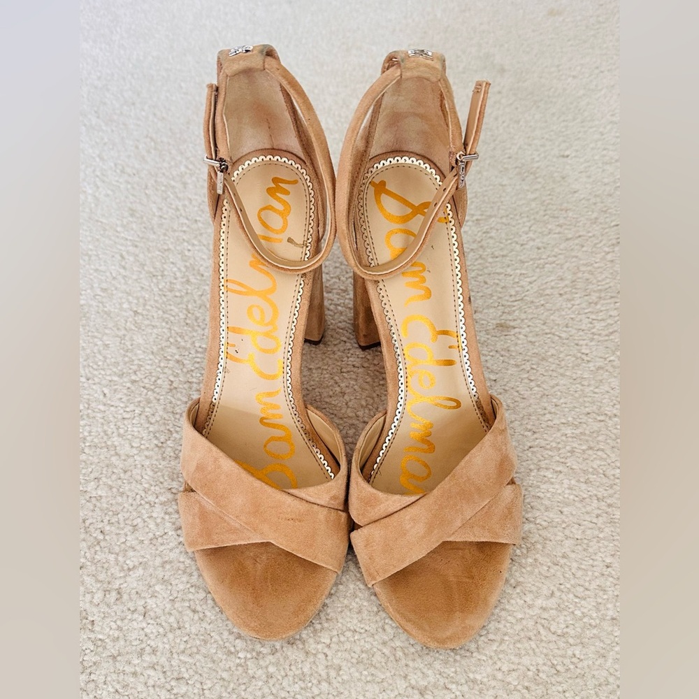 Sam Edelman Yancy Block Heel Ankle - Worn only once!